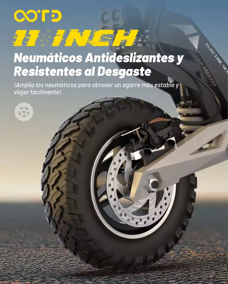 Patinete Eléctrico OOTD 900W de Alto Rendimiento