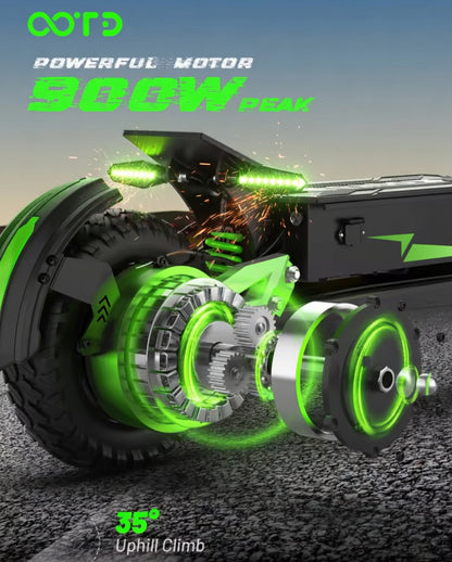 Patinete Eléctrico OOTD 900W de Alto Rendimiento
