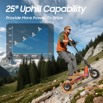 TOFUN TF3 Electric Scooter 1000W Motor 48V13Ah Battery